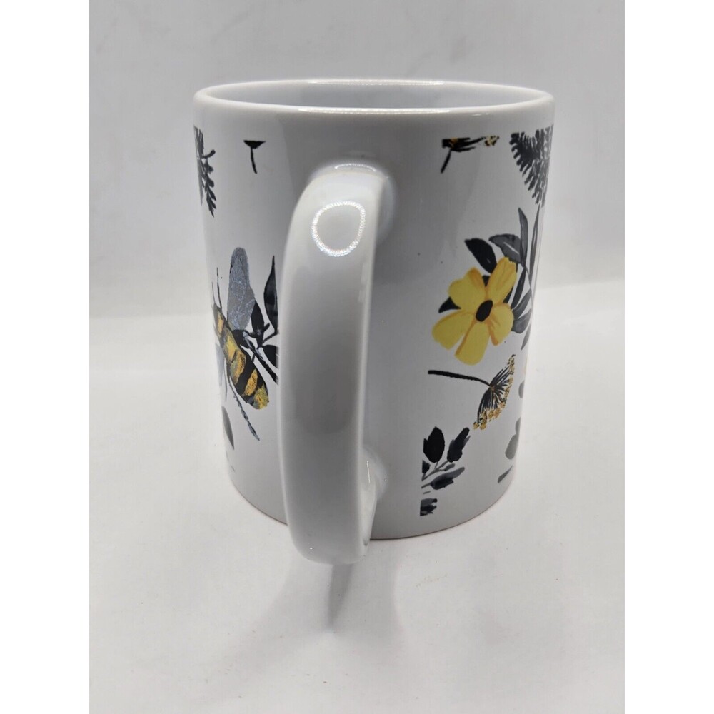 Vintage Royal Norfolk Bees & Flowers Coffee Mug - Picture 6 of 9